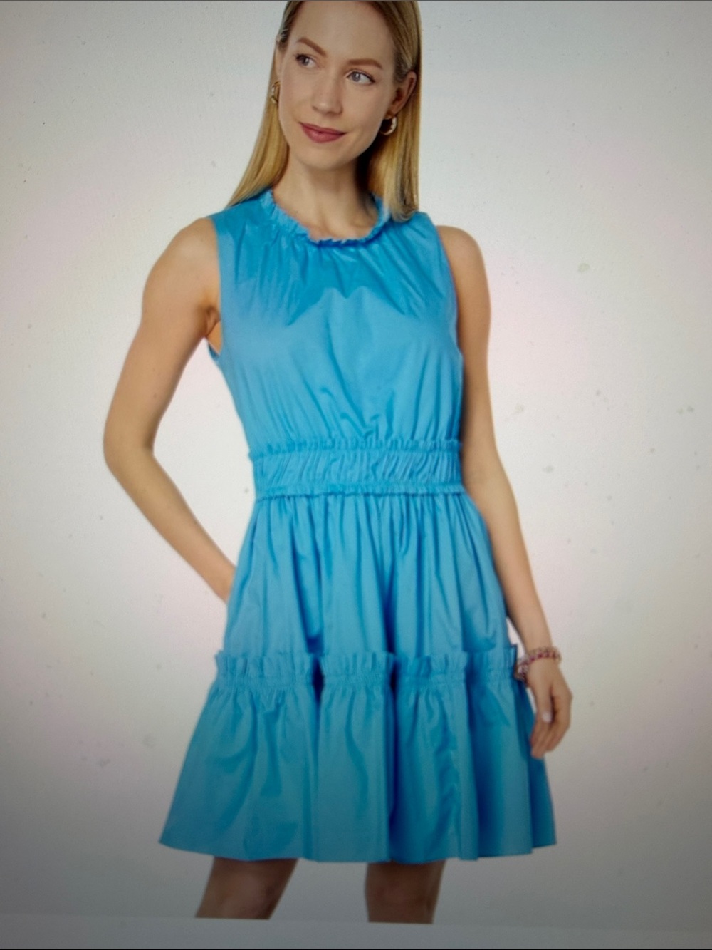 Lilly Pulitzer Elina Stretch Cotton Dress Sz 8
